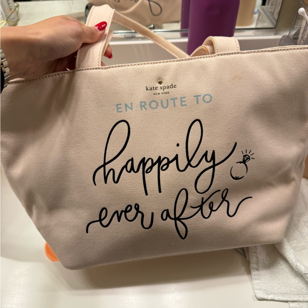 Kate Spade | En Route to the Honeymoon & Happily Ever After Tote | New
